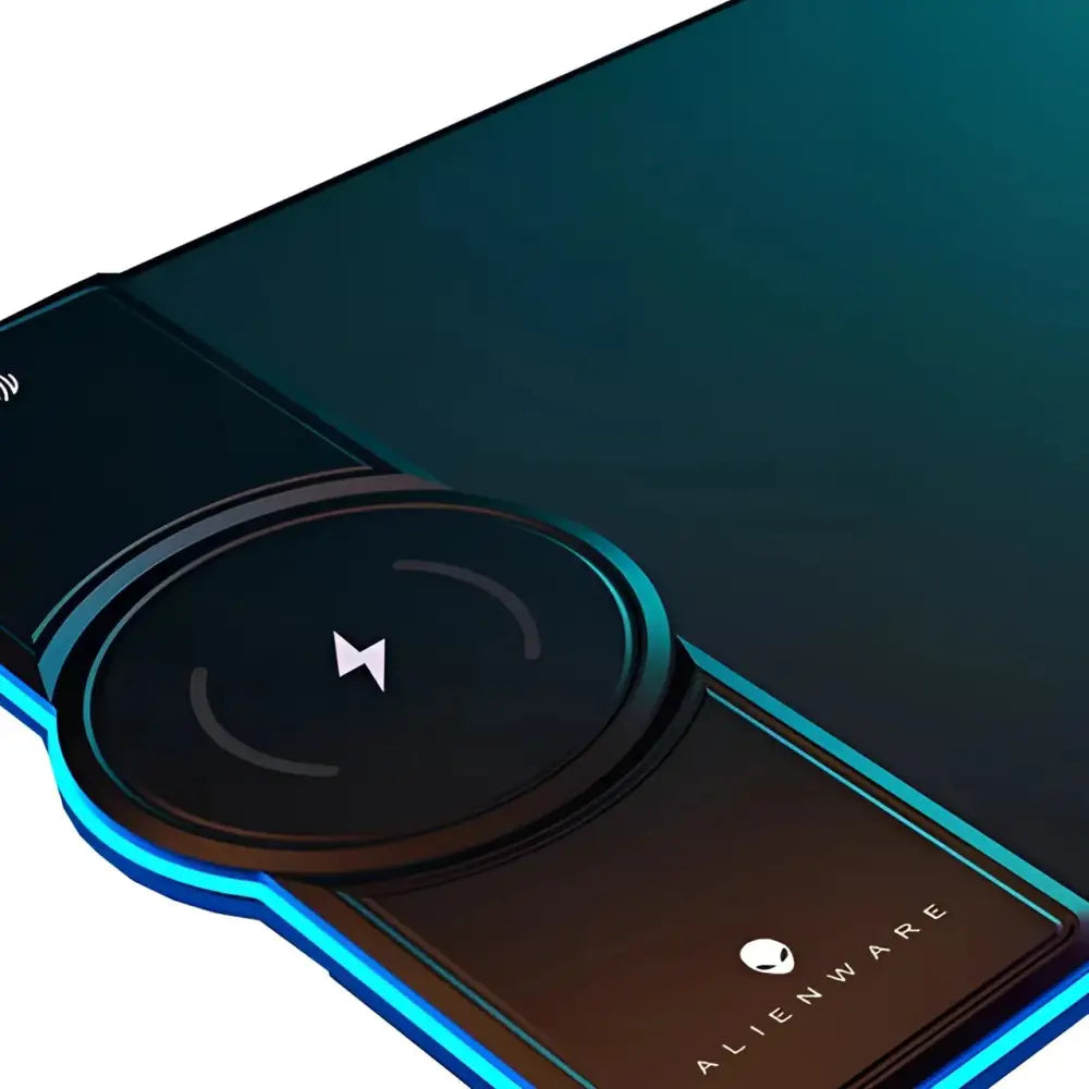 95W RGB Wireless Charging Mouse Pad | Fast Charge Keyboard & Mouse Mat for Gaming - Electronics