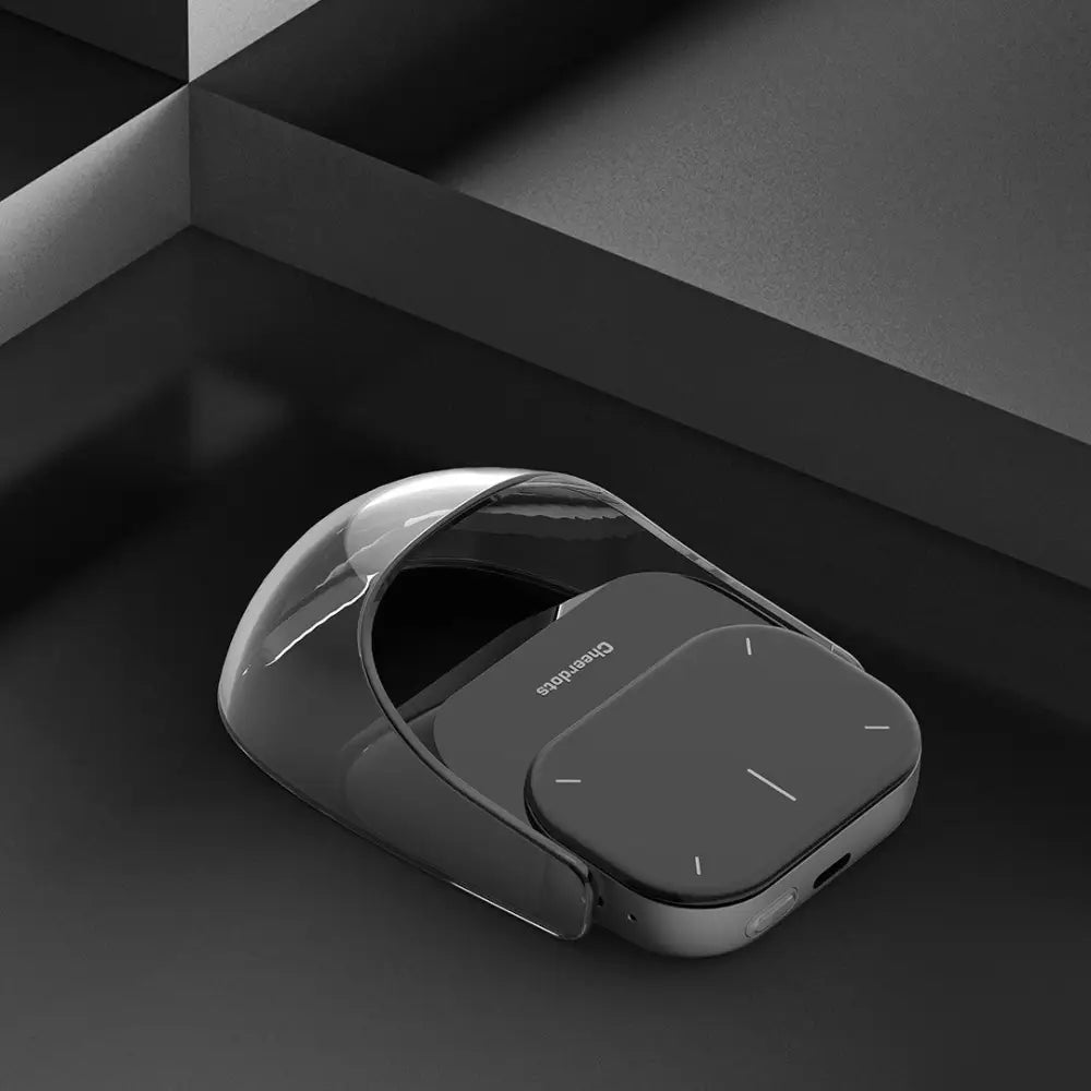 AI Magnetic Split Air Mouse | Wireless & Bluetooth Dual-Mode Laser Pointer & Recording Pen - Recording model (black)