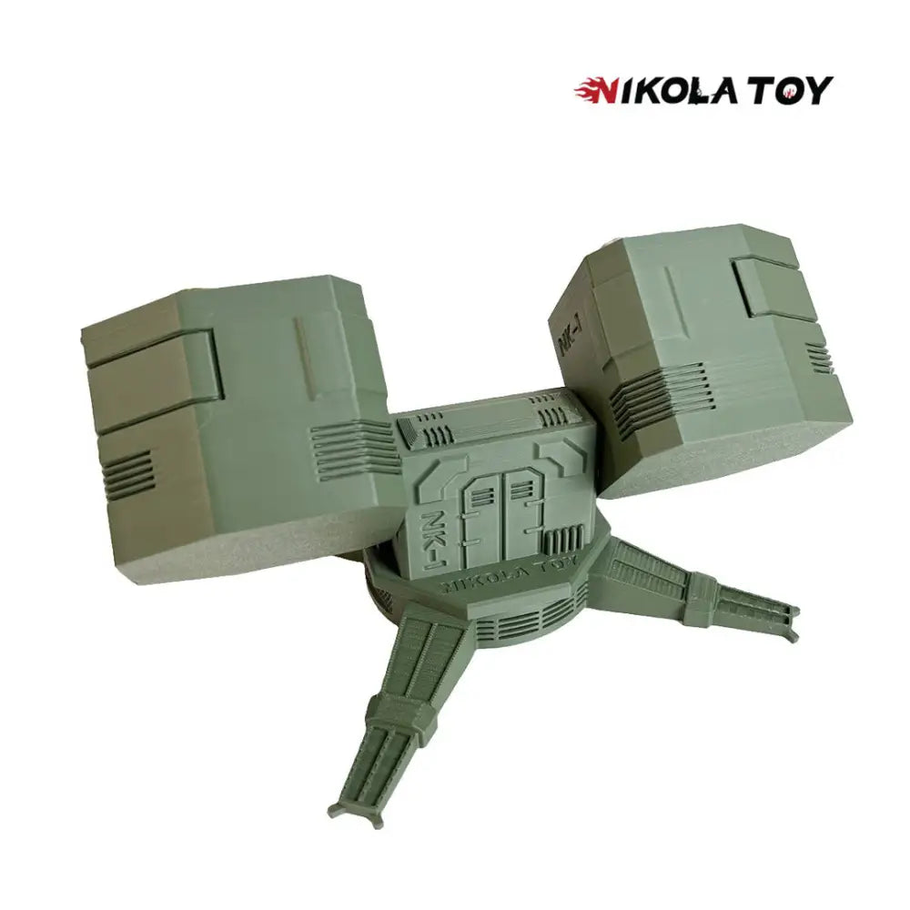 Battlefield Mech Creative Battery Storage Box | Desktop Organizer & Novelty Case - 家居生活