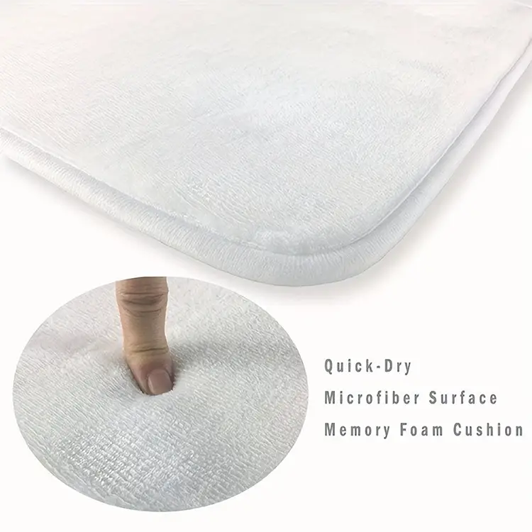 Flannel Area Rug | Heat Transfer Printed Floor Mat for Living Room Bedroom & Home Décor - 家居生活