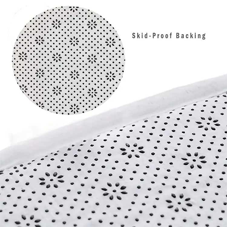 Flannel Area Rug | Heat Transfer Printed Floor Mat for Living Room Bedroom & Home Décor - 家居生活