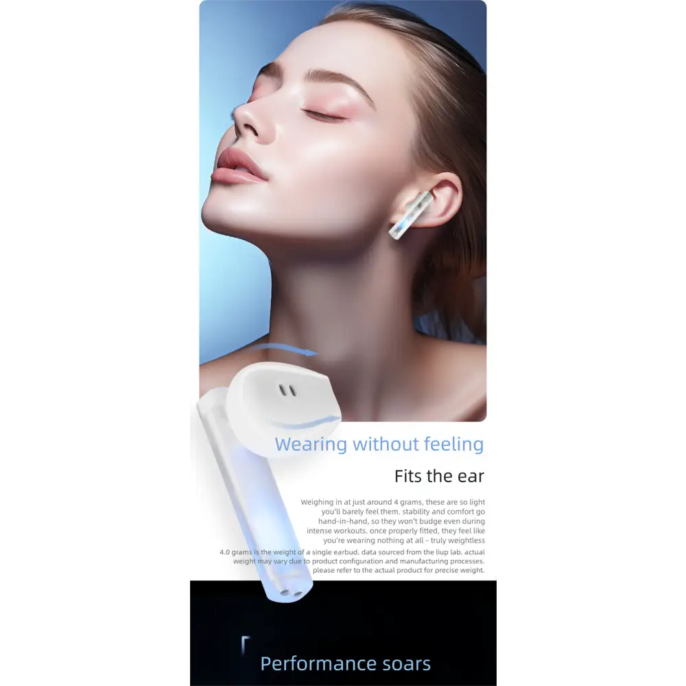 Flowing Sand Gaming Bluetooth Earbuds | Active Noise Cancelling TWS Earphones - Electronics