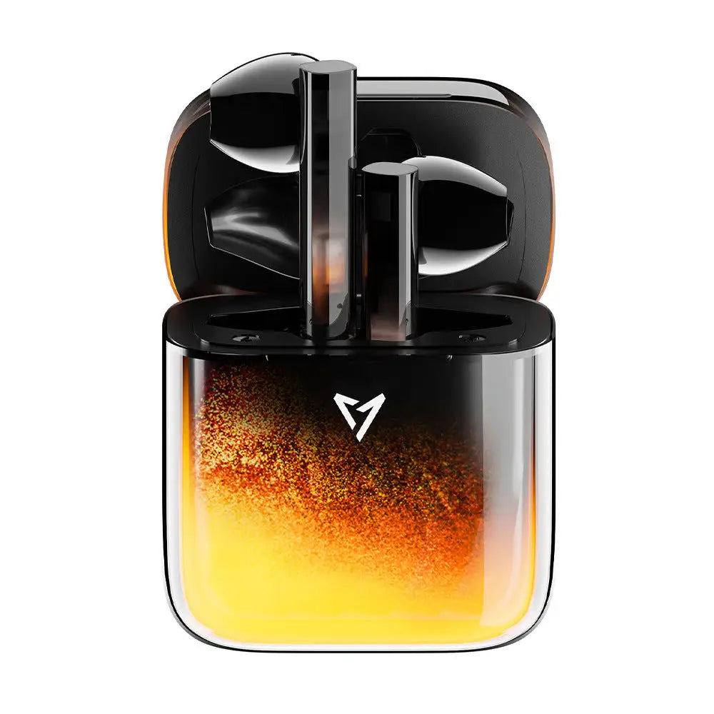 Flowing Sand Gaming Bluetooth Earbuds | Active Noise Cancelling TWS Earphones - Electronics
