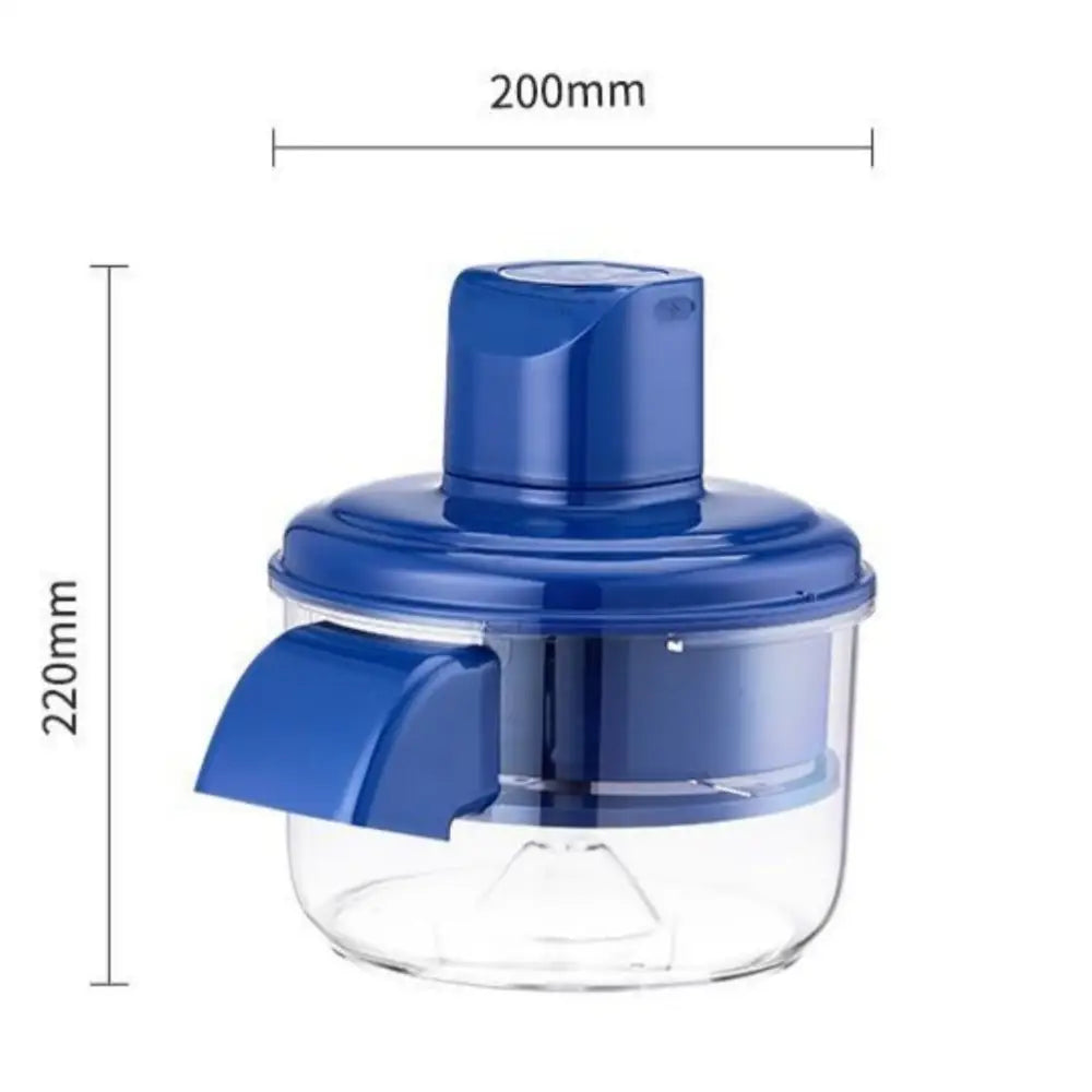 Grape Peeling Machine Fully Automatic Household Electric Fruit Peeler - blue / Multifunctional Peeling Machine