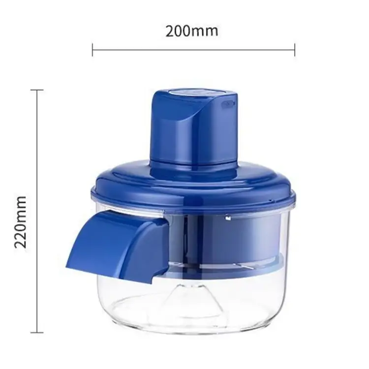 Grape Peeling Machine Fully Automatic Household Electric Fruit Peeler - blue / Multifunctional Peeling Machine