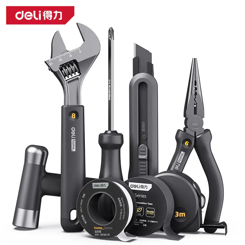 Home Manual Tool Box Set 8-Piece Screwdriver Set - 8-piece screwdriver set HT0008