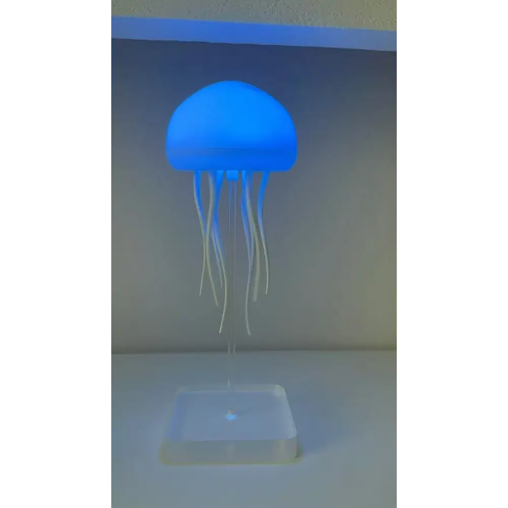 Intelligent Voice-Controlled Jellyfish Lamp Floating Atmosphere Light Creative Night Light Smart Touch Feet Colorful