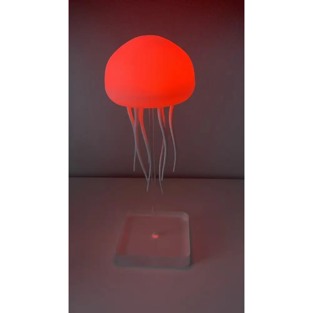 Intelligent Voice-Controlled Jellyfish Lamp Floating Atmosphere Light Creative Night Light Smart Touch Feet Colorful