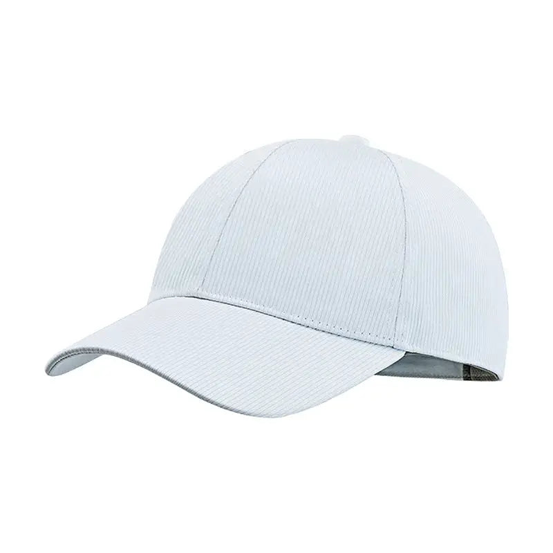 LED Fiber Optic Light-Up Cap | Flashing Disco Baseball Hat for Parties & Dance - baseball cap white / Free size - 圣诞用品