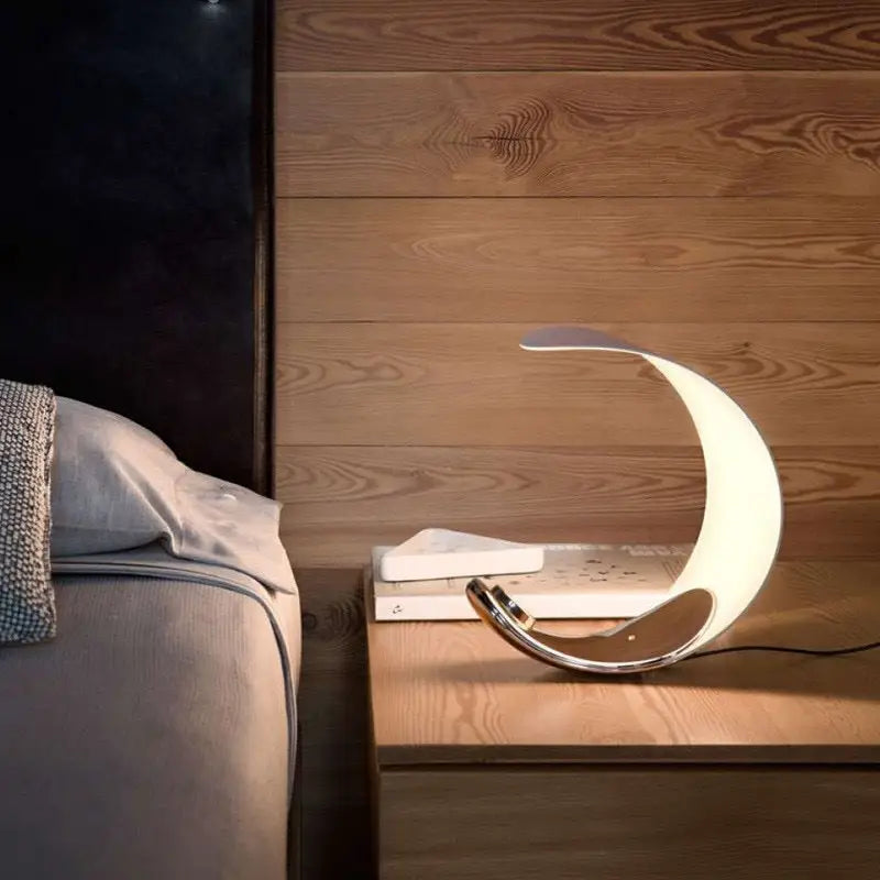 Moon Table Lamp | Creative C-Shaped Touch Bedside Atmosphere Light - 5W / L230*W210*H260 - Lamp
