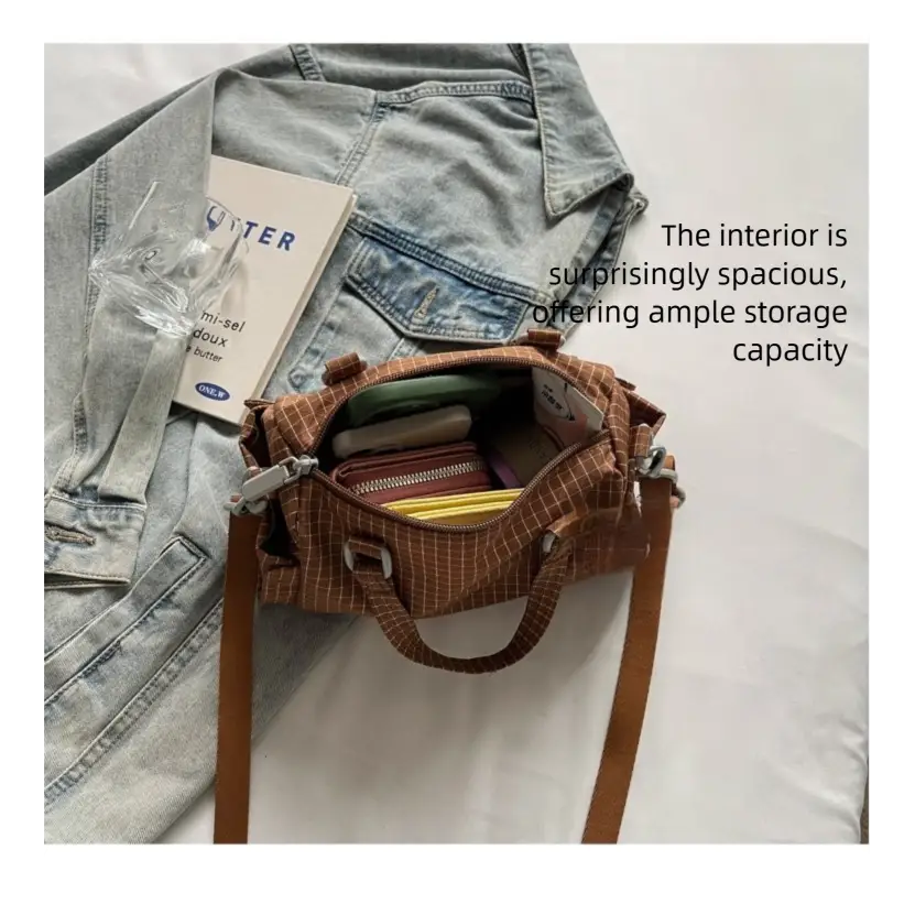 Nylon Zipper Women’s Bag One Size Shoulder Bag Spring 2025 - Fashion / Women’s Bags / Shoulder & Tote Bags
