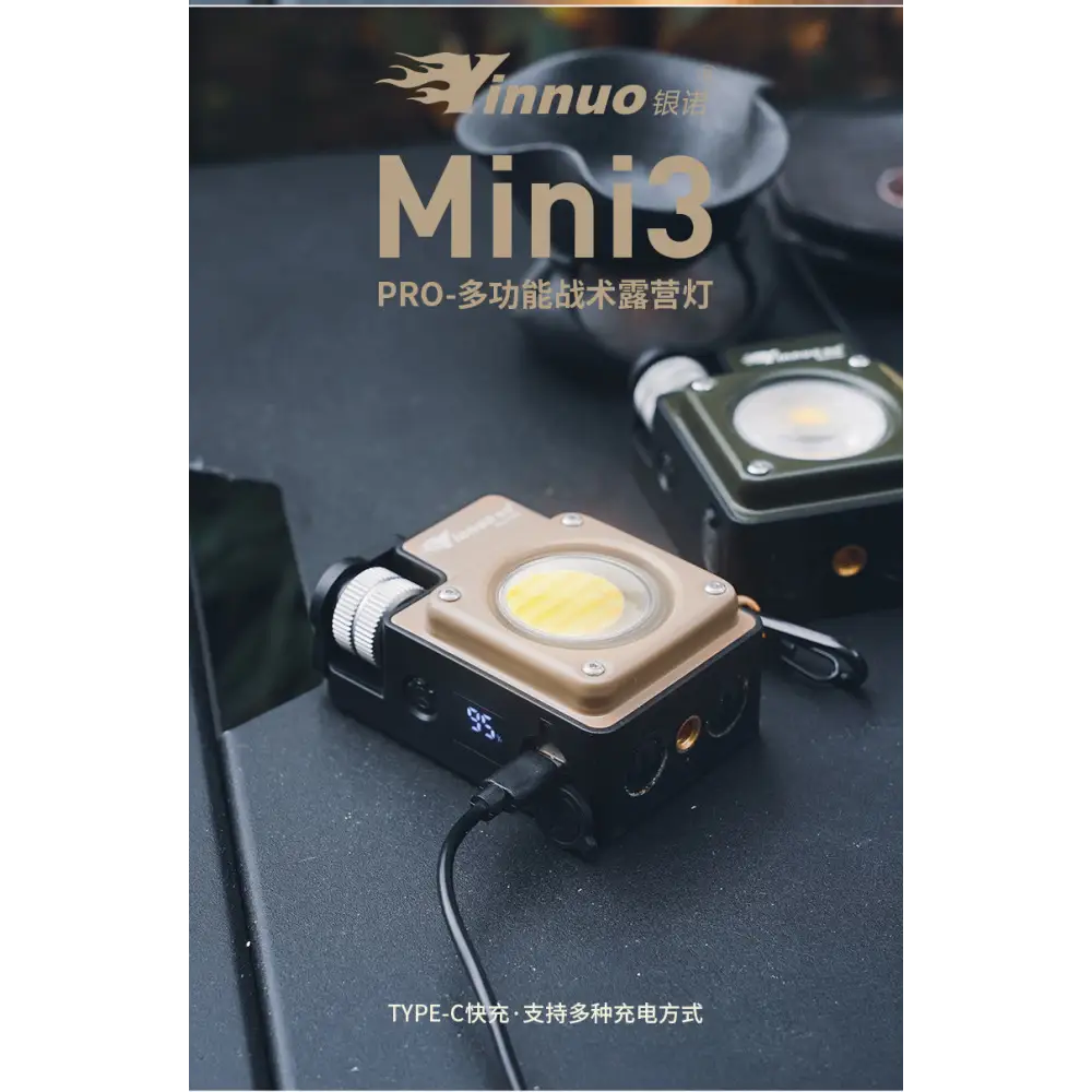 Outdoor Camping Light Campsite Light Tactical Long Battery Life Tent Light Camping Main Light Super Bright