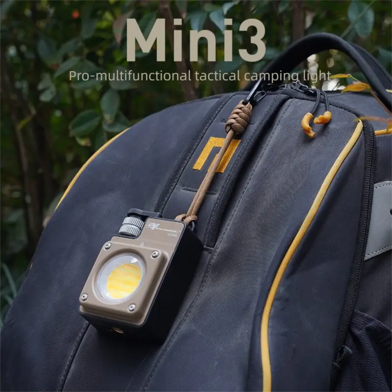 Outdoor Camping Light Campsite Light Tactical Long Battery Life Tent Light Camping Main Light Super Bright