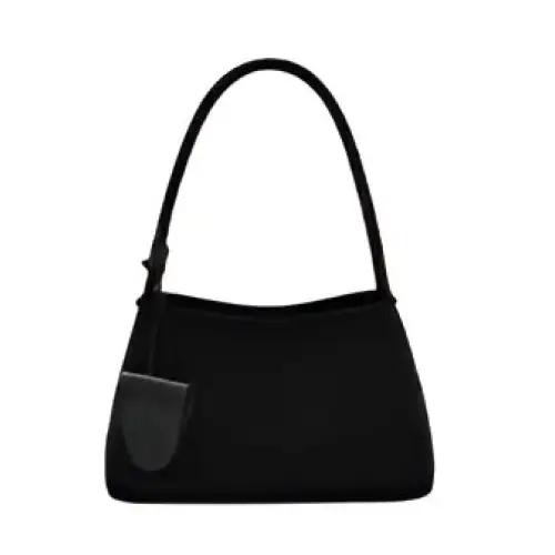 Single Shoulder Bag Small Square Bag PU Women’s Bag One Size Sewing Line - black / Free size - Fashion / Women’s Bags
