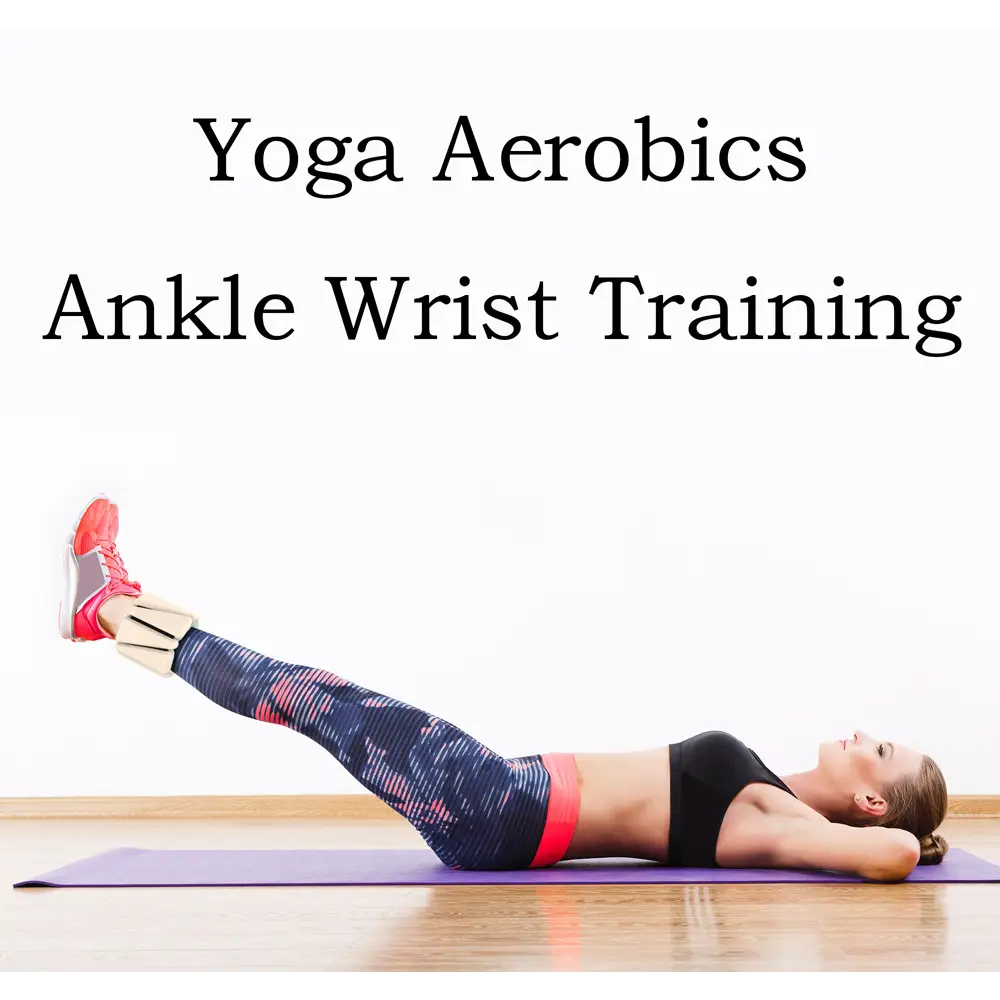 Two-tone Weighted Wristband Silicone Wrist and Ankle Strength Training Lead Block Invisible Equipment