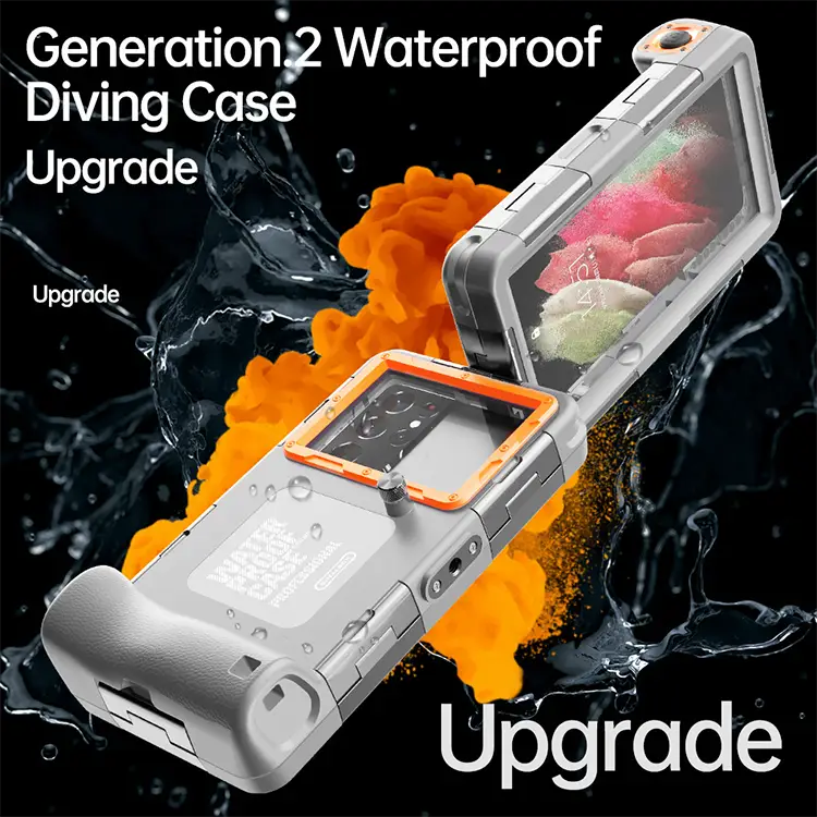 Universal Waterproof Diving Phone Case | Underwater Photography & Video with Bluetooth Control - 科技配件