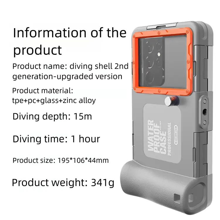 Universal Waterproof Diving Phone Case | Underwater Photography & Video with Bluetooth Control - 科技配件