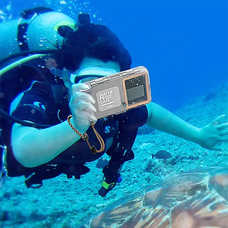 Universal Waterproof Diving Phone Case | Underwater Photography & Video with Bluetooth Control - 科技配件