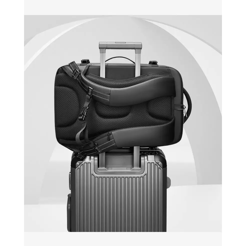 Vacuum Compression Backpack Men’s Large Capacity Business Commuting Computer Bag Multifunctional Dry and Wet Separation