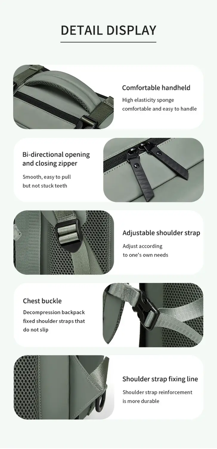 Multi-Color Backpack | Travel Commuter and Laptop Bag for Work & Daily