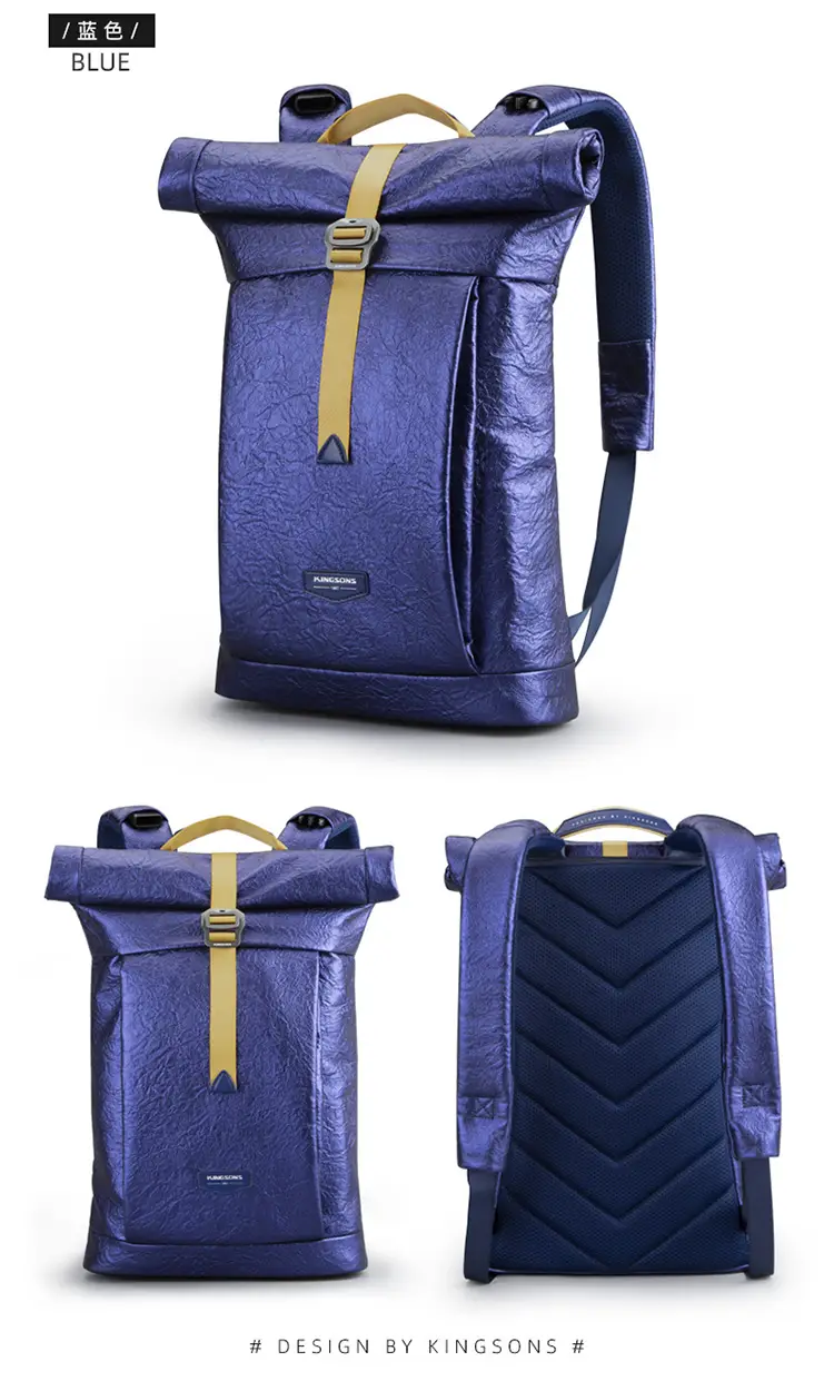 Backpack European and American Retro Trend Waterproof Foldable Sports Backpack for College Students Anti-theft