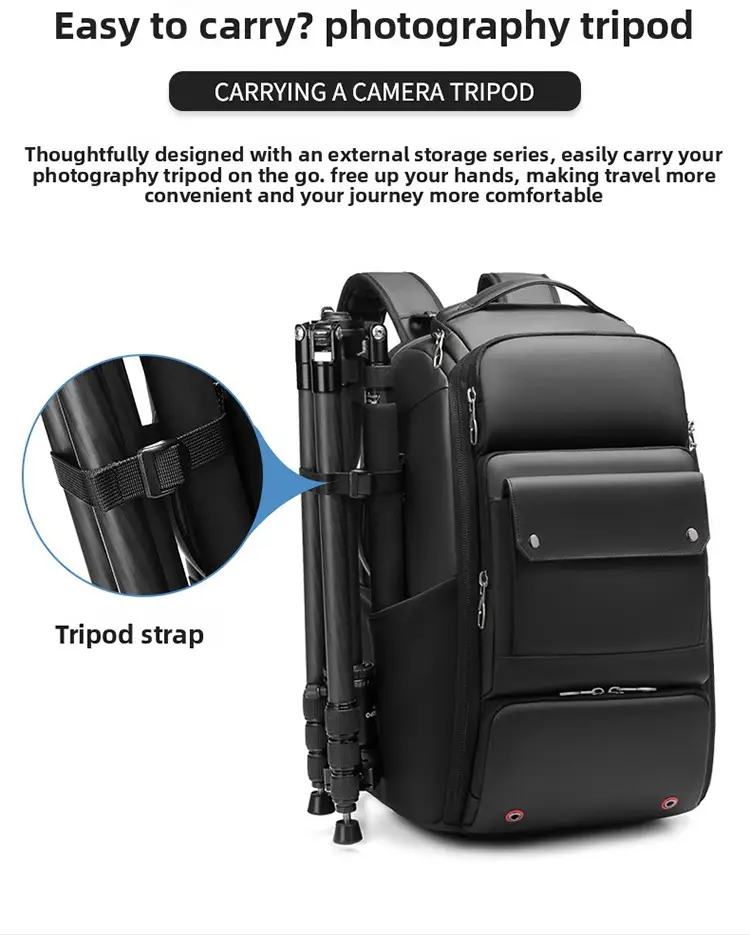 Waterproof Camera & Drone Backpack | Anti-Theft Large Capacity Bag