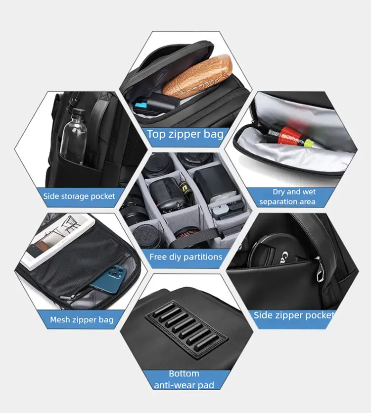 Waterproof Camera & Drone Backpack | Anti-Theft Large Capacity Bag