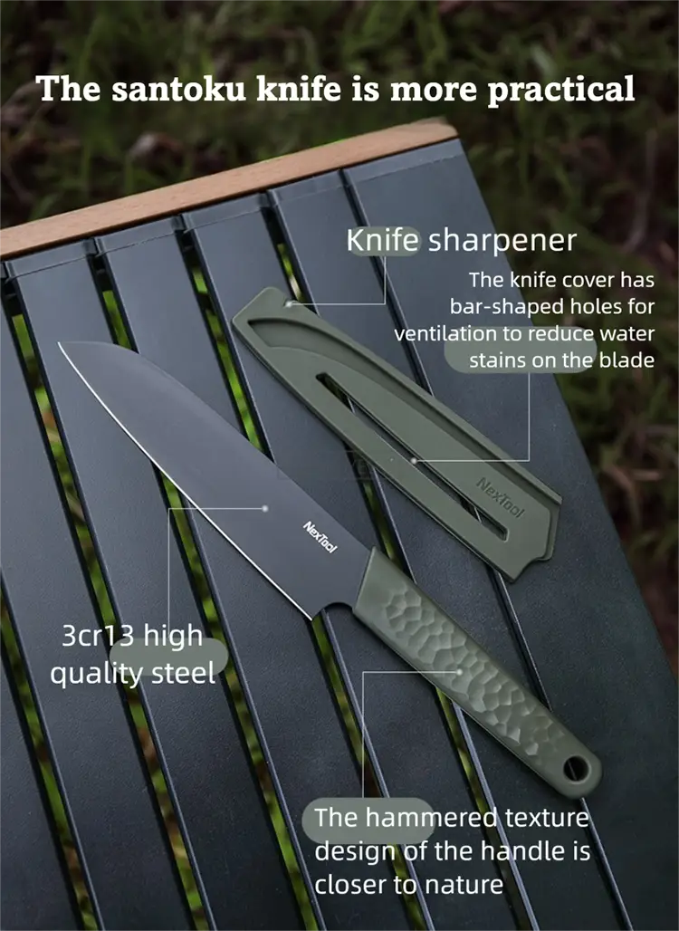 Magic Outdoor BBQ Tool Box Kitchenware Portable Set Camping Cutting Board Peeler Picnic Cooking