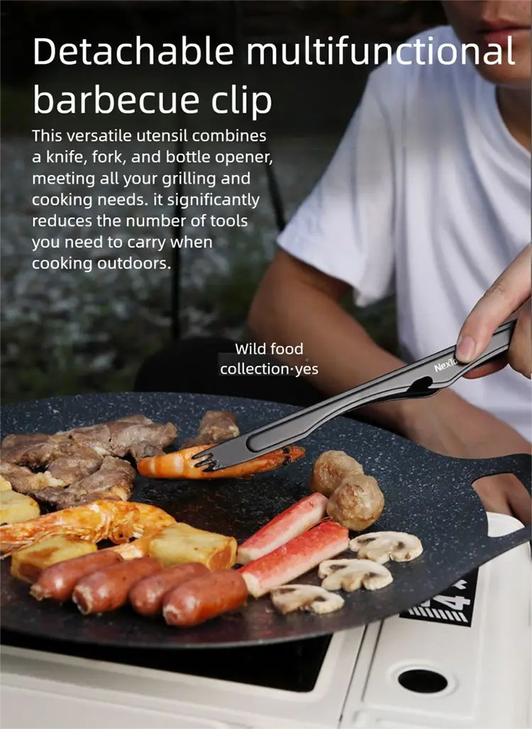Magic Outdoor BBQ Tool Box Kitchenware Portable Set Camping Cutting Board Peeler Picnic Cooking
