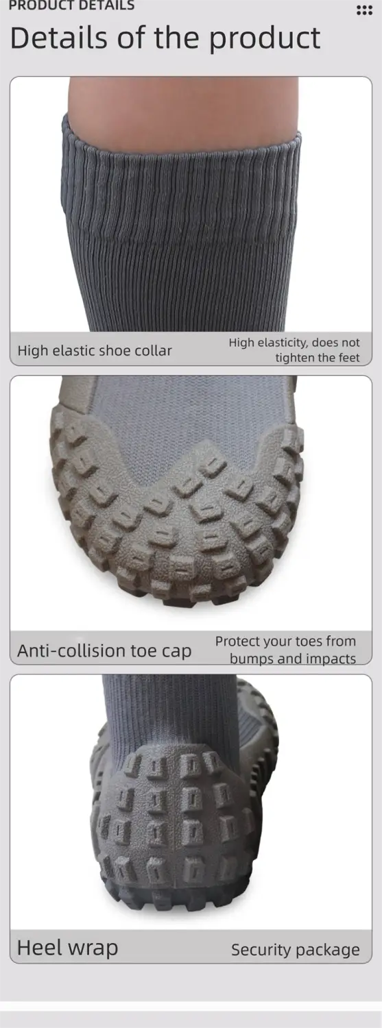 Non-Water Nano Waterproof Outdoor Hiking Boots | High-Top Anti-Slip Sand-Proof Fishing & Camping Shoes