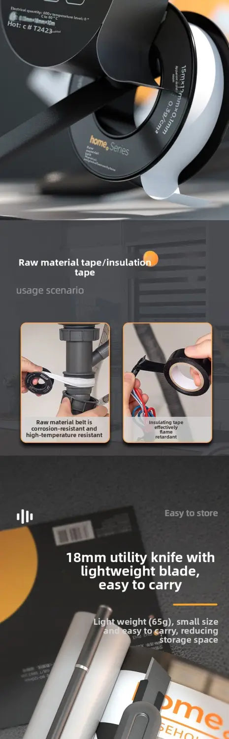 Save on Repairs with This Elegant 8-Piece Household Tool Set – Perfect for Everyday Home Fixes