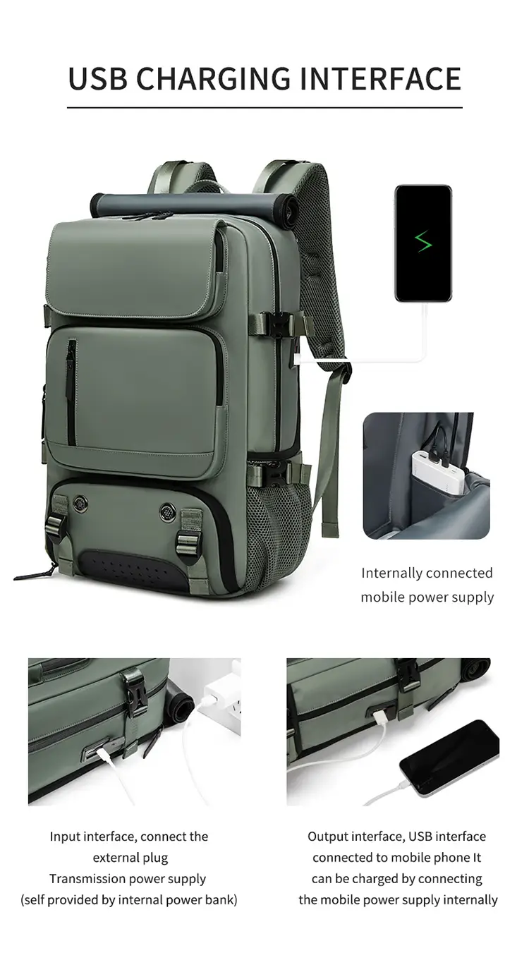 Multi-Color Backpack | Travel Commuter and Laptop Bag for Work & Daily