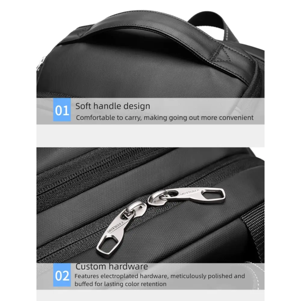 Backpack Camera Bag Photography Video Camera Digital Bag Waterproof Anti-theft Large Capacity Drone Bag - black