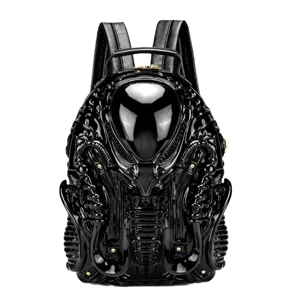 Fashion Unique Irregular Backpack Personality Predator Street Punk Style Unisex Backpack