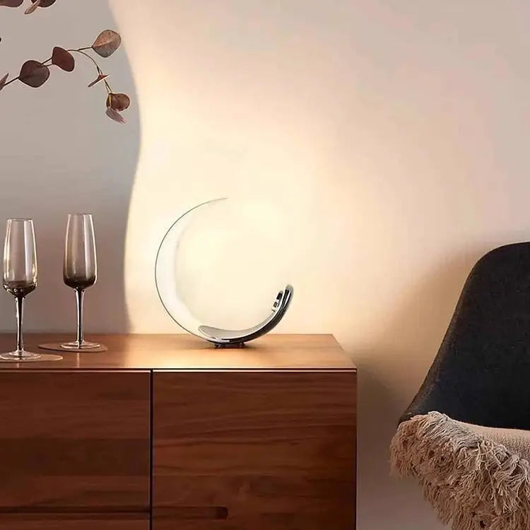 Moon Table Lamp | Creative C-Shaped Touch Bedside Atmosphere Light - 5W / L230*W210*H260 - Lamp