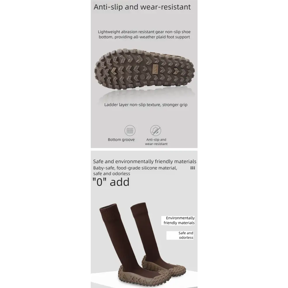 Non-Water Nano Waterproof Outdoor Hiking Boots | High-Top Anti-Slip Sand-Proof Fishing & Camping Shoes - 服装