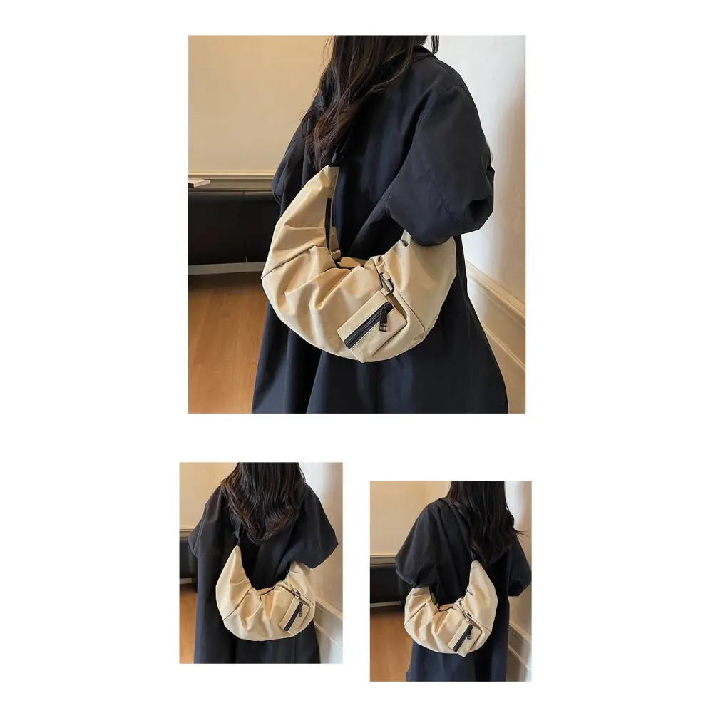 Nylon Zipper Women’s Bag One Size Shoulder Bag for Women - Fashion / Women’s Bags / Shoulder & Tote Bags