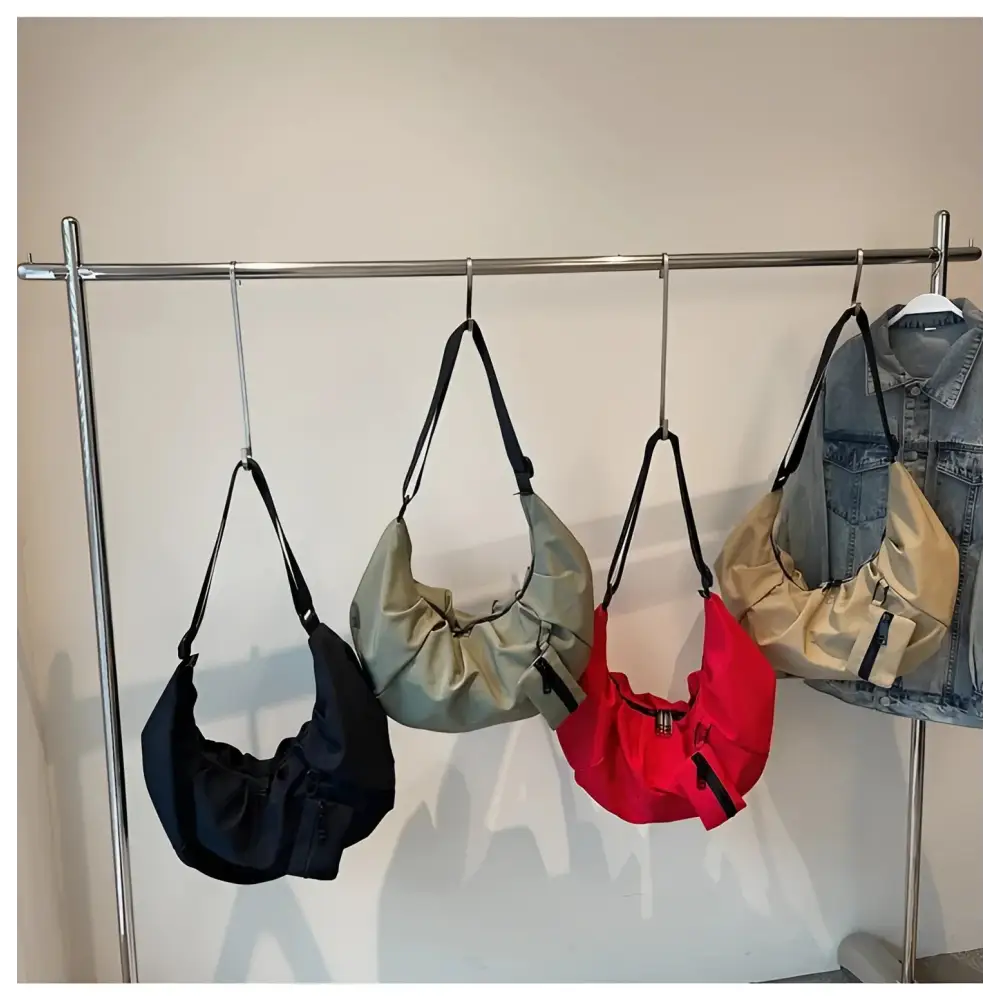 Nylon Zipper Women’s Bag One Size Shoulder Bag for Women - Fashion / Women’s Bags / Shoulder & Tote Bags