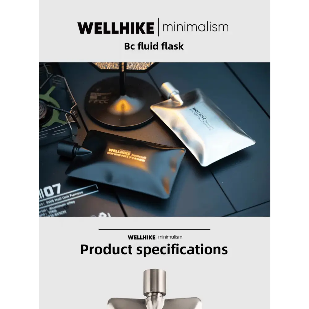 Outdoor 304 Stainless Steel 6oz Portable Hip Flask | Camping Cycling & Travel Drinkware - Outdoor & Survival Gear