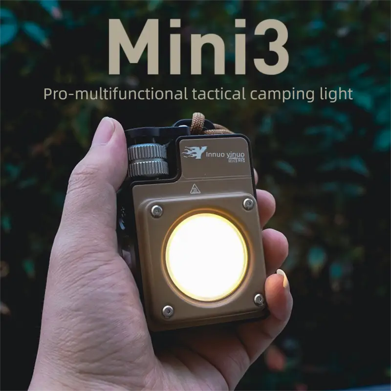 Outdoor Camping Light Campsite Light Tactical Long Battery Life Tent Light Camping Main Light Super Bright