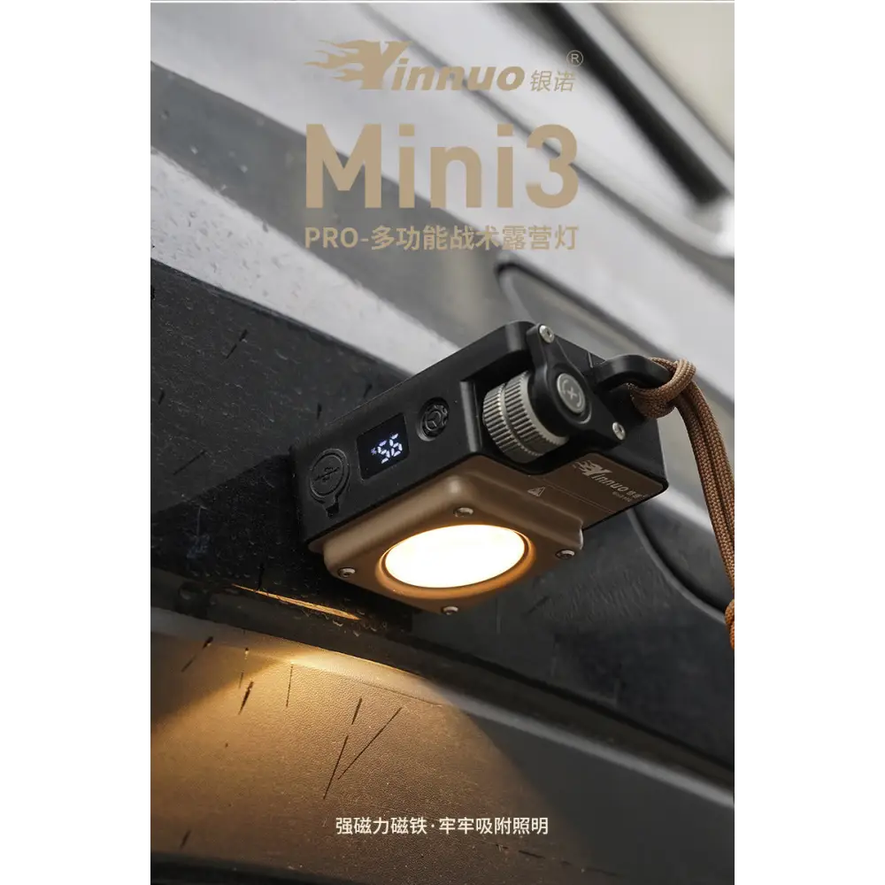 Outdoor Camping Light Campsite Light Tactical Long Battery Life Tent Light Camping Main Light Super Bright