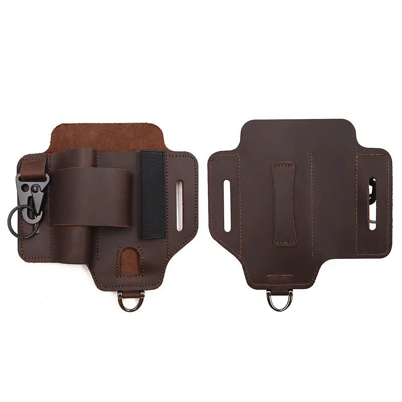 Outdoor Survival Tool Holster – PU Leather & Cowhide - Outdoor & Survival Gear / Tool Holsters & Sheaths