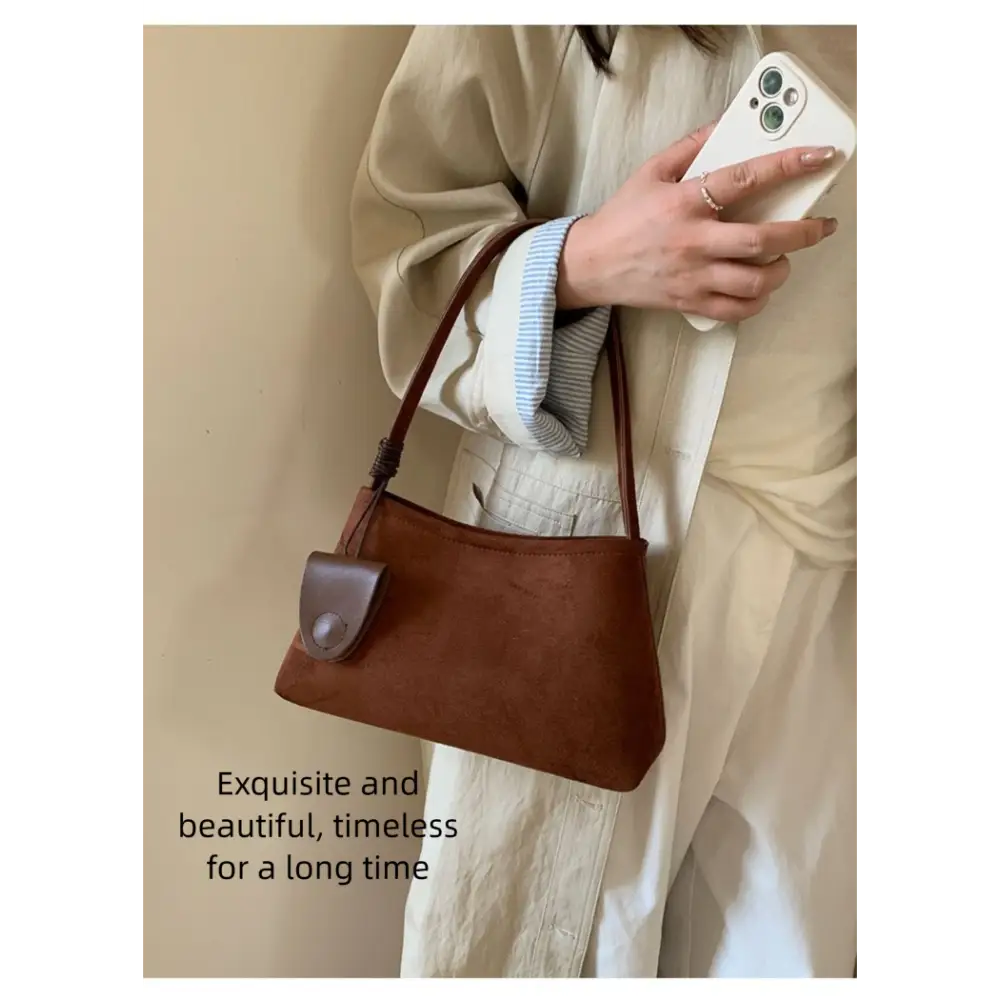 Single Shoulder Bag Small Square Bag PU Women’s Bag One Size Sewing Line - Fashion / Women’s Bags / Shoulder & Tote Bags