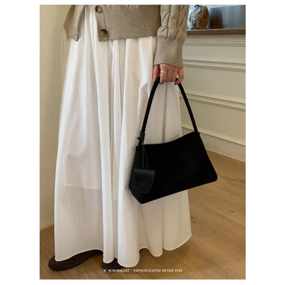 Single Shoulder Bag Small Square Bag PU Women’s Bag One Size Sewing Line - Fashion / Women’s Bags / Shoulder & Tote Bags