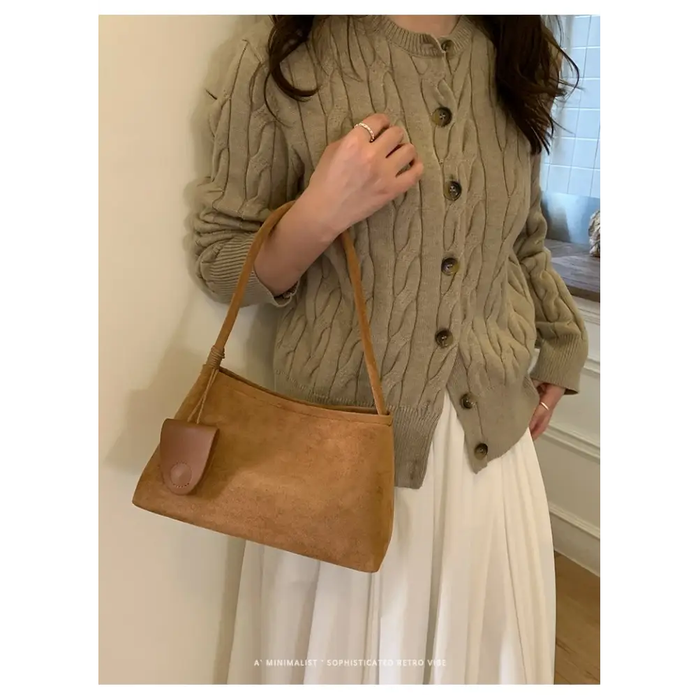 Single Shoulder Bag Small Square Bag PU Women’s Bag One Size Sewing Line - Fashion / Women’s Bags / Shoulder & Tote Bags