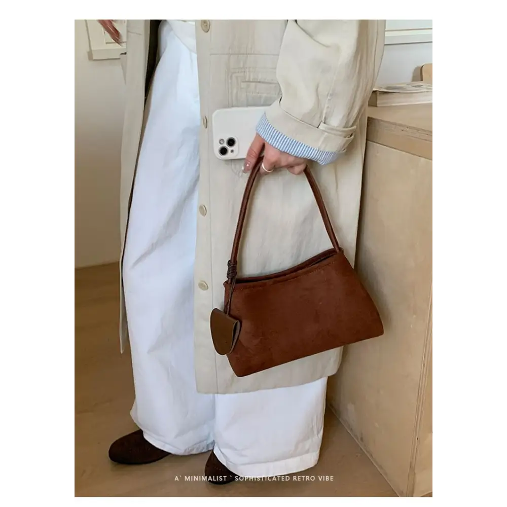 Single Shoulder Bag Small Square Bag PU Women’s Bag One Size Sewing Line - Fashion / Women’s Bags / Shoulder & Tote Bags