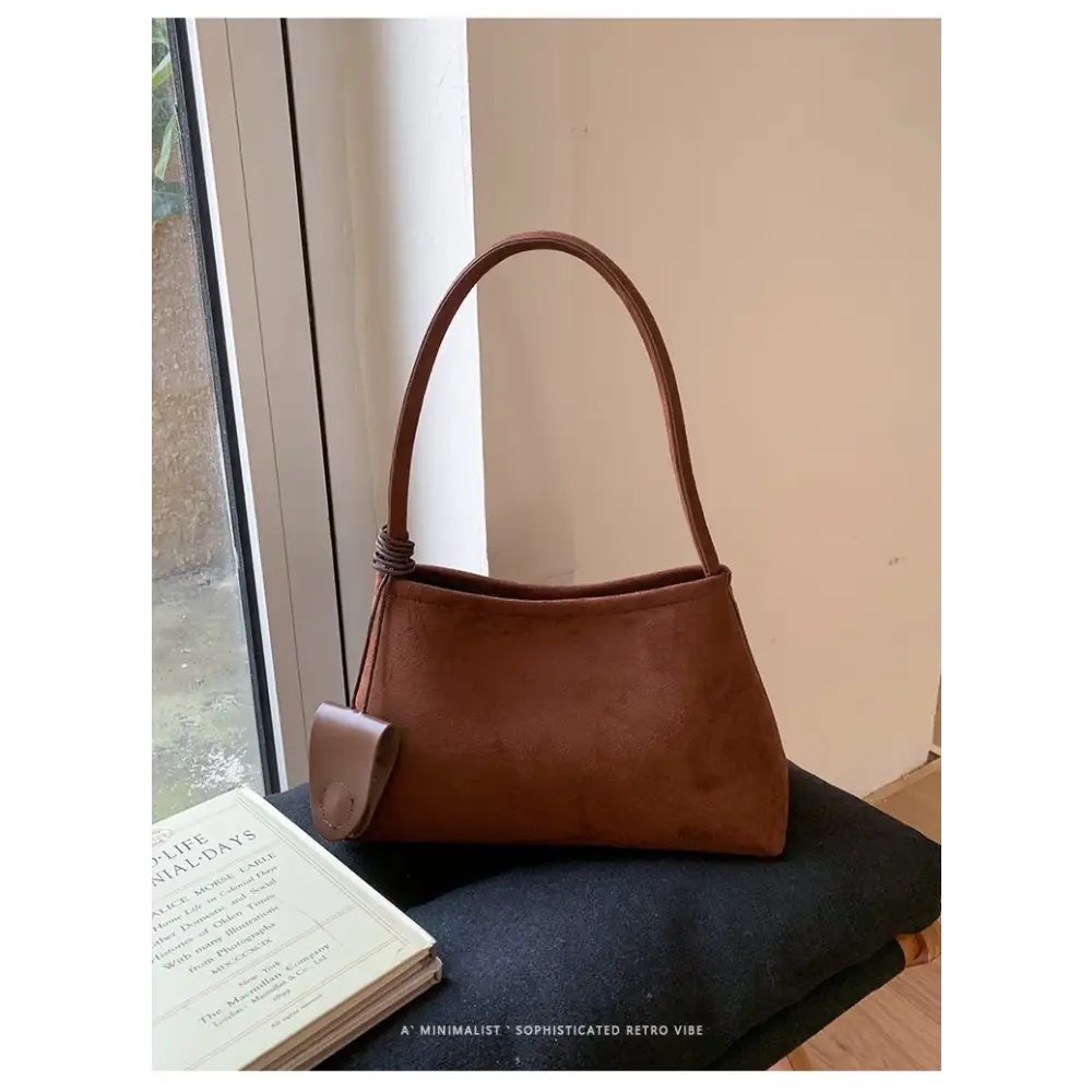 Single Shoulder Bag Small Square Bag PU Women’s Bag One Size Sewing Line - Fashion / Women’s Bags / Shoulder & Tote Bags