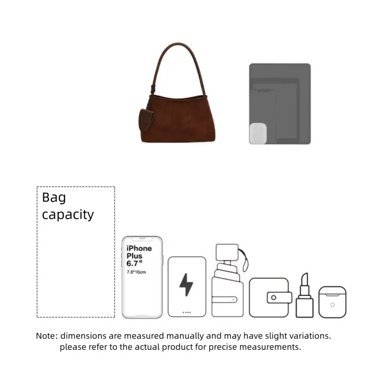 Single Shoulder Bag Small Square Bag PU Women’s Bag One Size Sewing Line - Fashion / Women’s Bags / Shoulder & Tote Bags