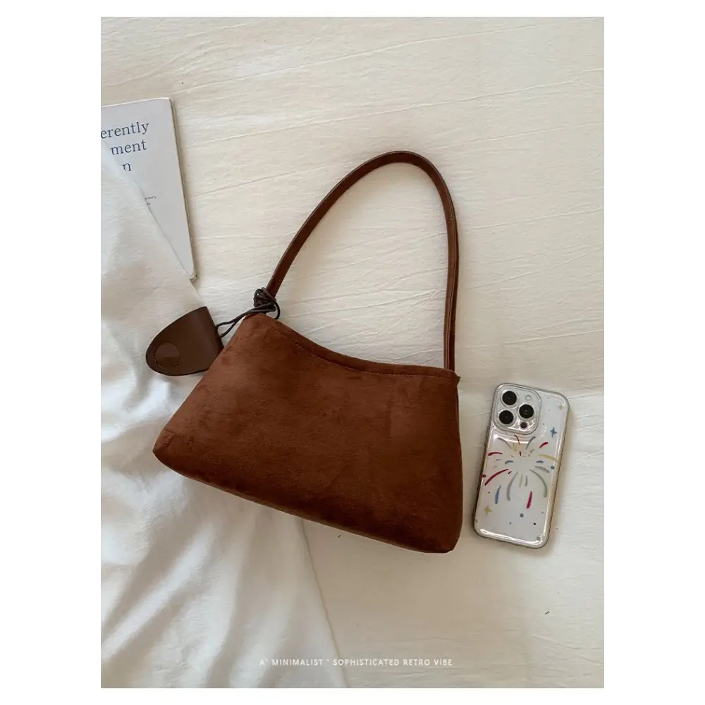 Single Shoulder Bag Small Square Bag PU Women’s Bag One Size Sewing Line - Fashion / Women’s Bags / Shoulder & Tote Bags