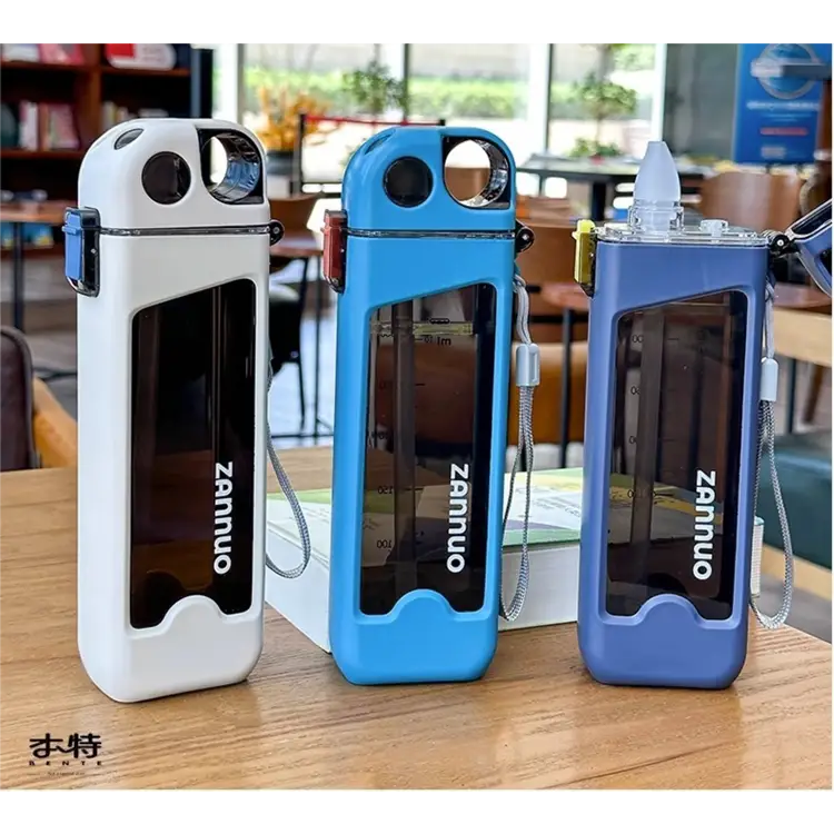Square Sports Water Cup High-Looking Portable Small Capacity Food Grade High Temperature Resistant Cup